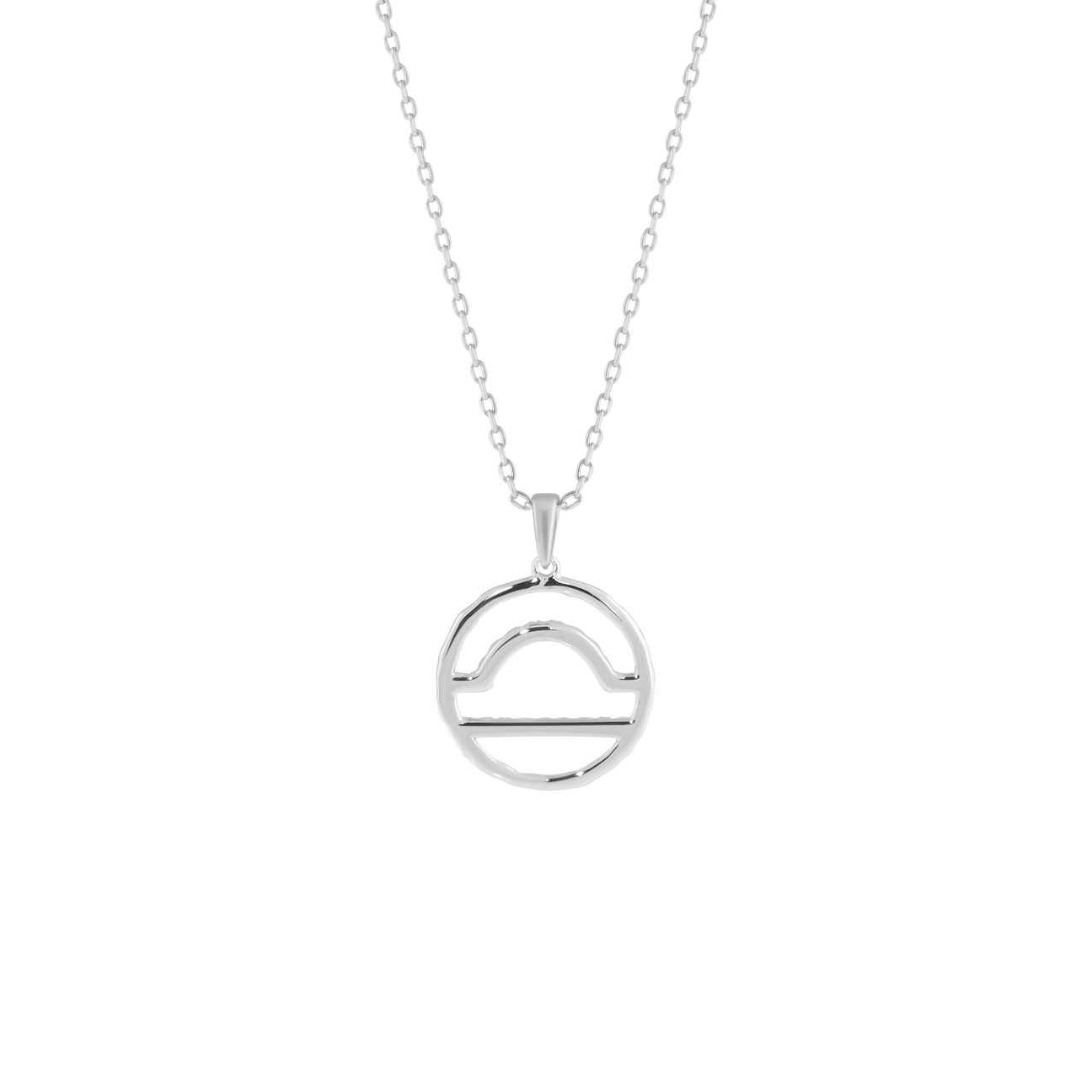 Libra medallion pendant necklace - Libra medallion pendant necklace -  The Future Rocks -    5