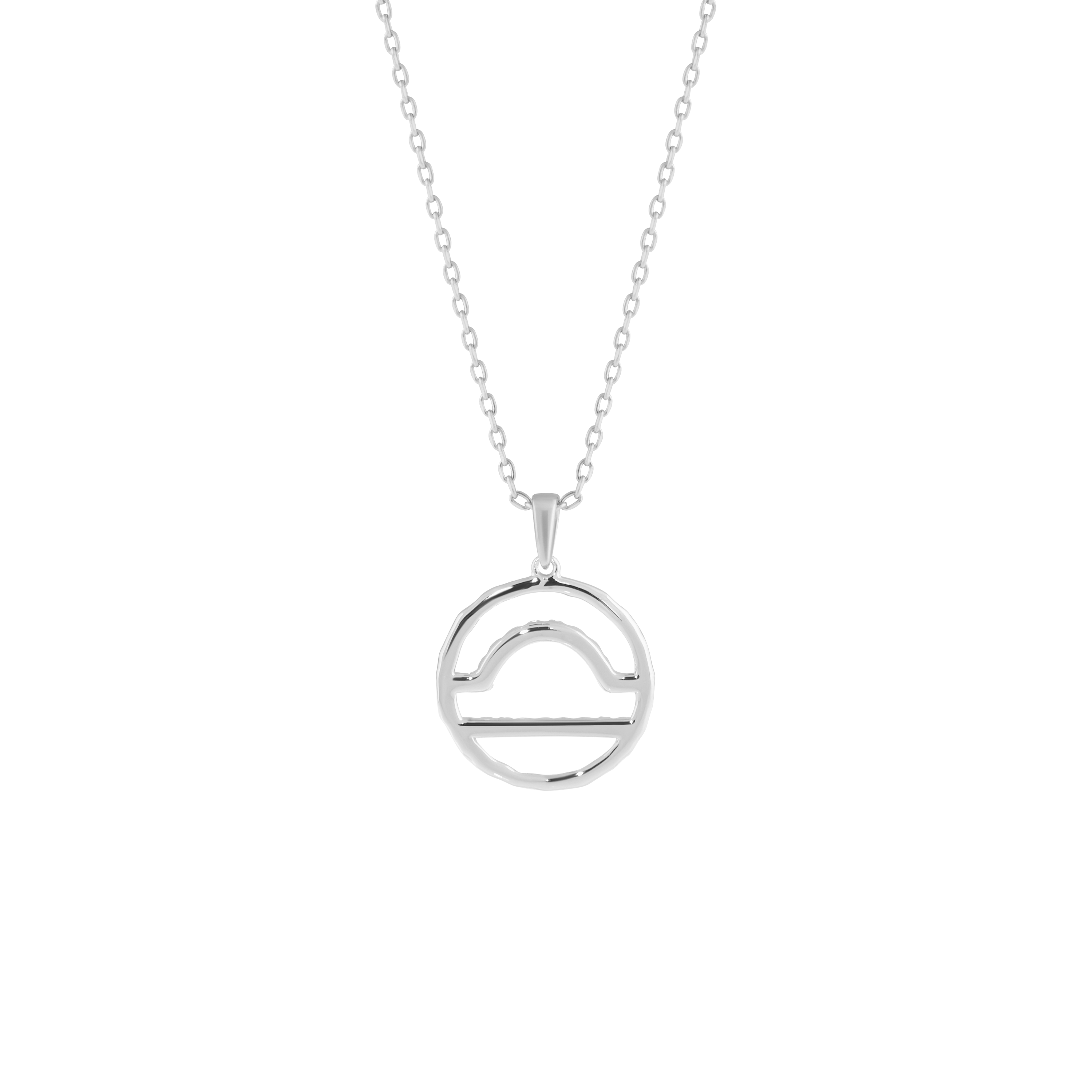 Libra medallion pendant necklace - Libra medallion pendant necklace -  The Future Rocks -    5