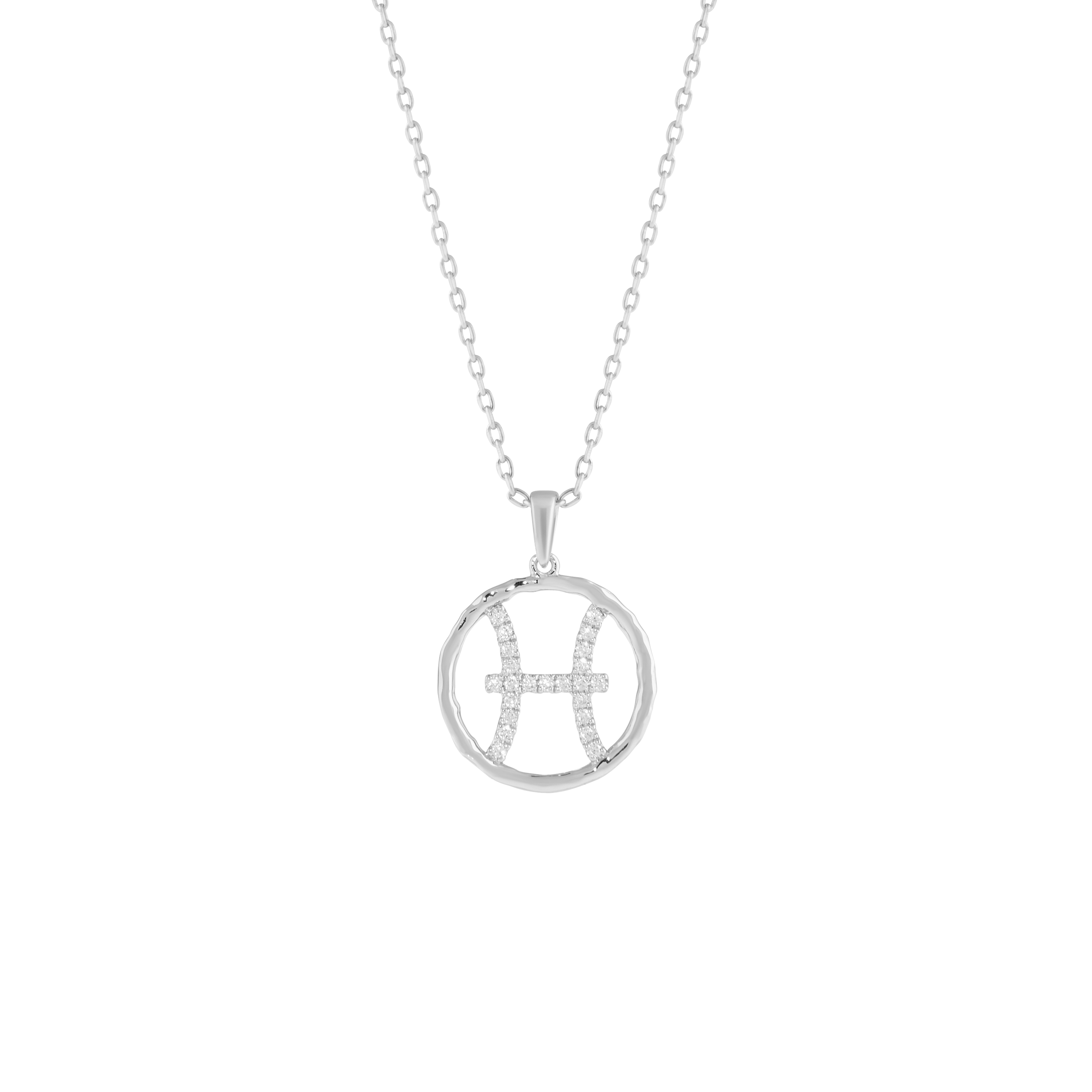 Pisces medallion pendant necklace - Pisces medallion pendant necklace - The Future Rocks - 3