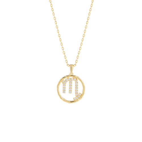 Scorpio medallion pendant necklace - Scorpio medallion pendant necklace -  The Future Rocks -    1