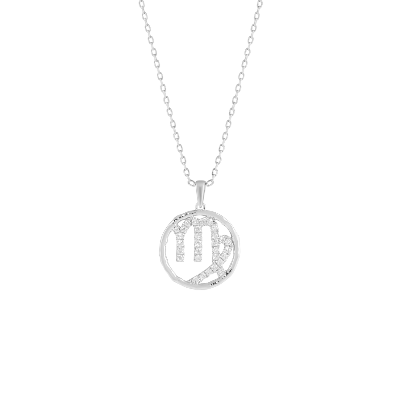 Virgo medallion pendant necklace - Virgo medallion pendant necklace -  The Future Rocks -    3