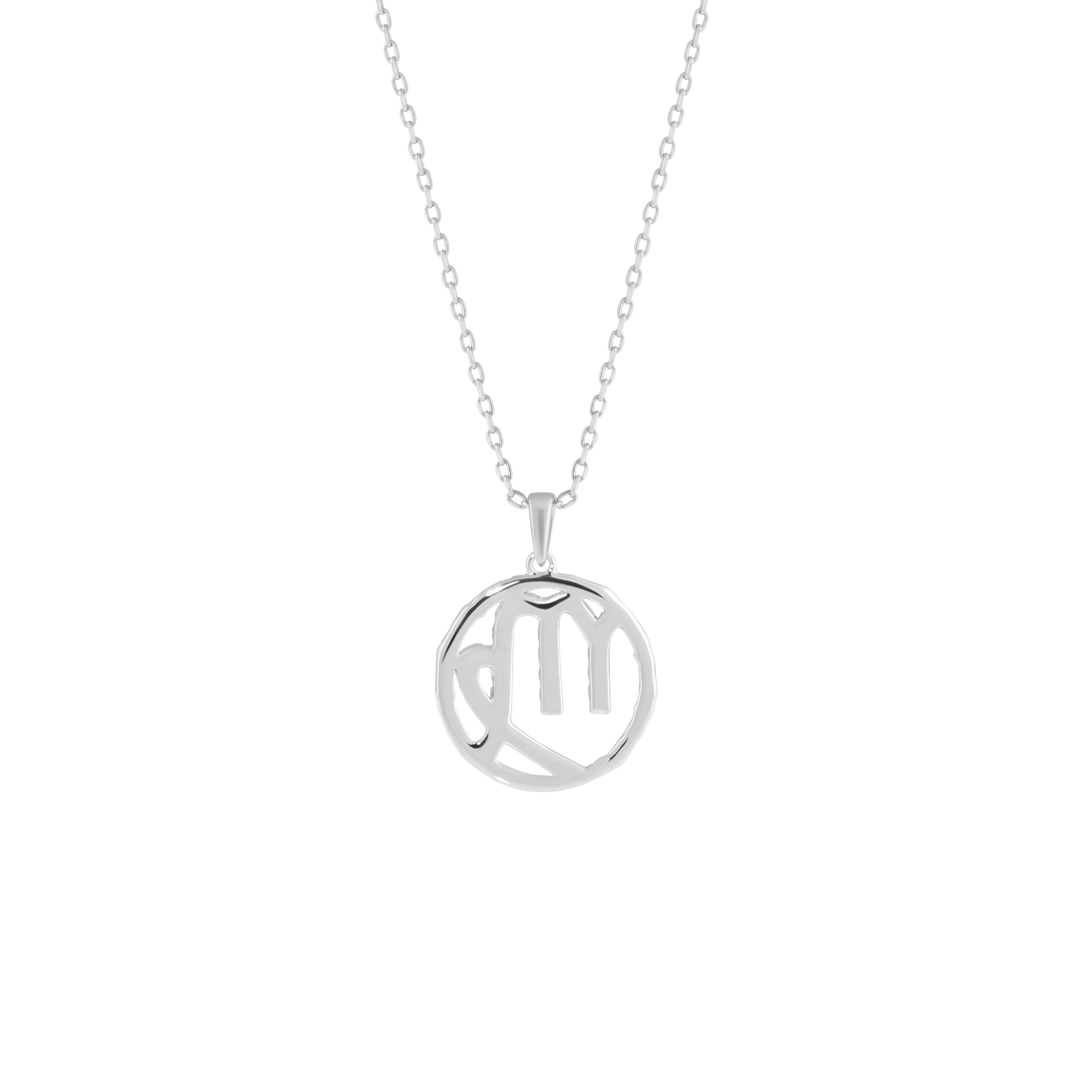 Virgo medallion pendant necklace - Virgo medallion pendant necklace -  The Future Rocks -    5
