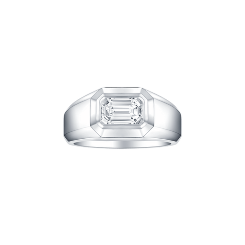 Zulu emerald solitaire band ring - Zulu emerald solitaire band ring -  The Future Rocks -    1