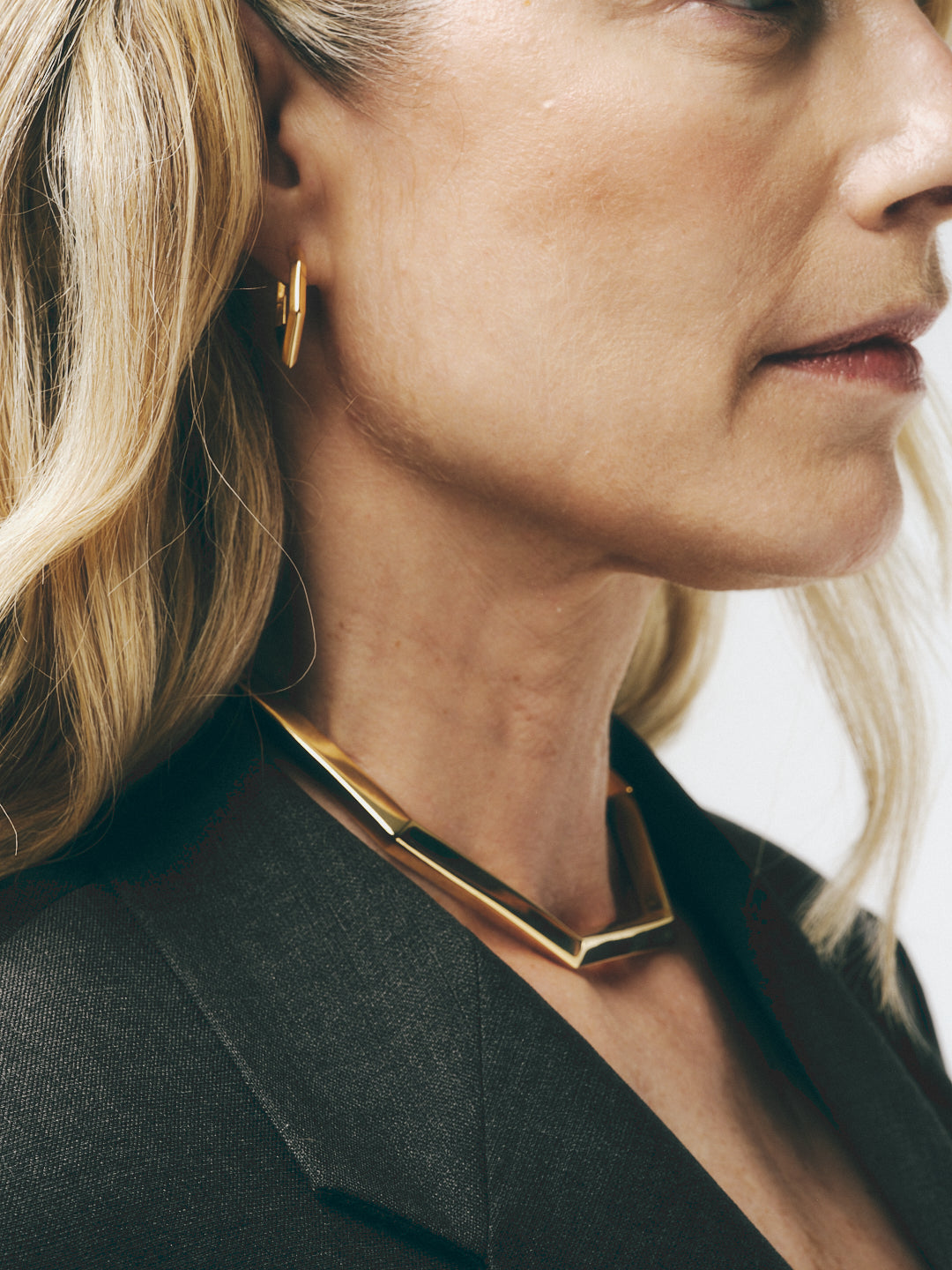 Sculptura hexagon earrings - Sculptura hexagon earrings - The Future Rocks - 9