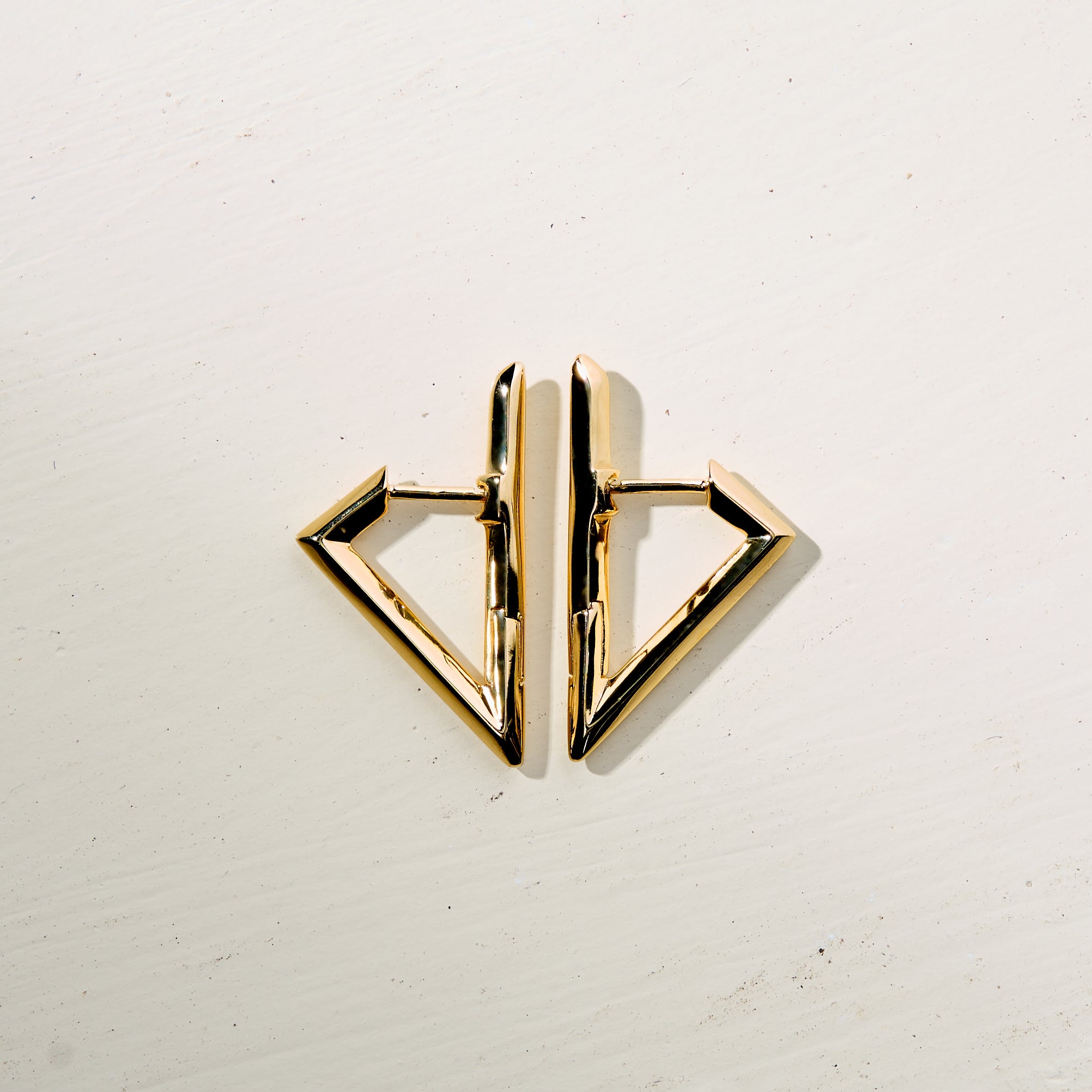 Sculptura triangle small earrings - Sculptura triangle small earrings - The Future Rocks - 13