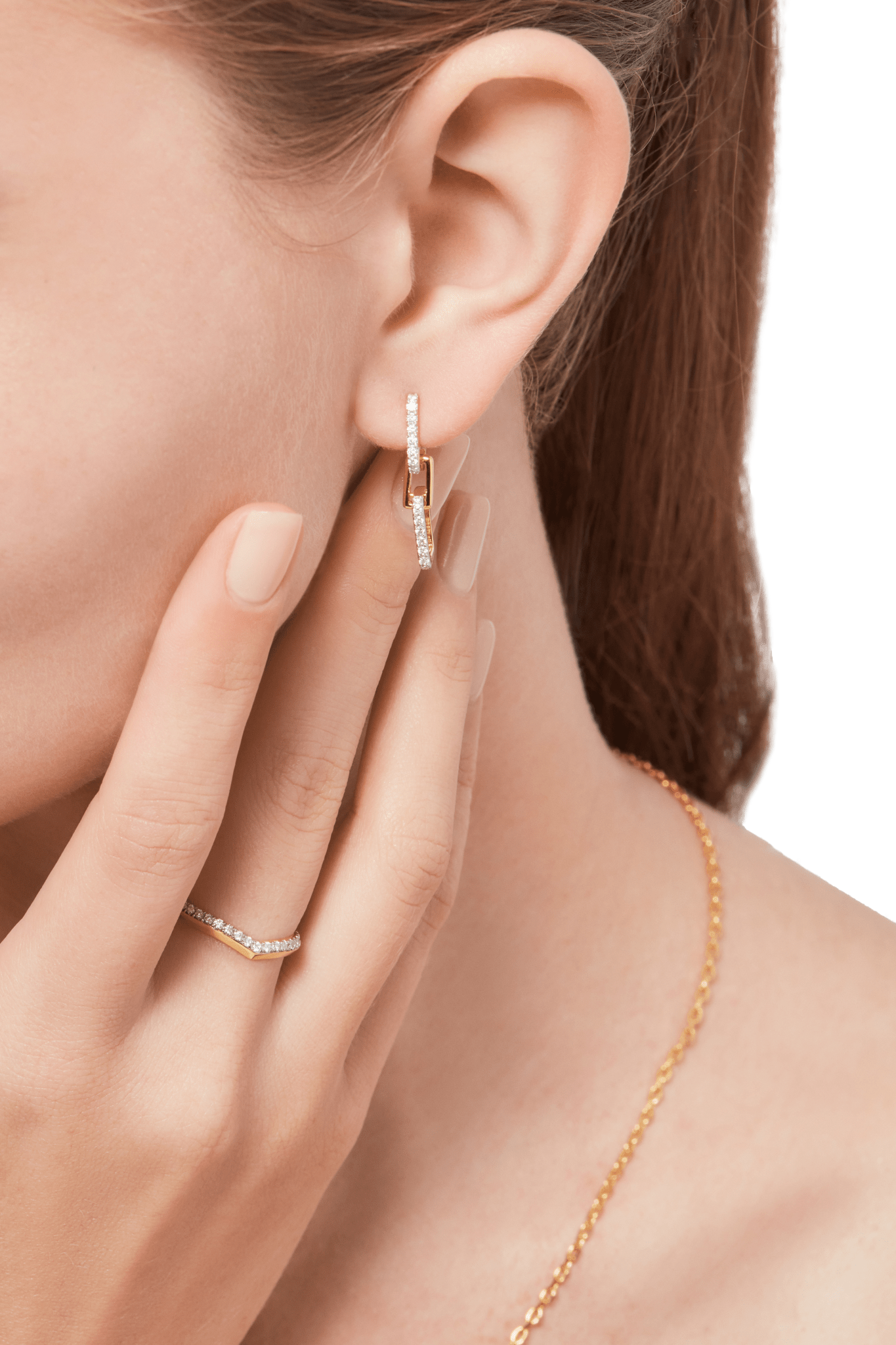 Horizon double link earrings - Horizon double link earrings -  The Future Rocks -    2