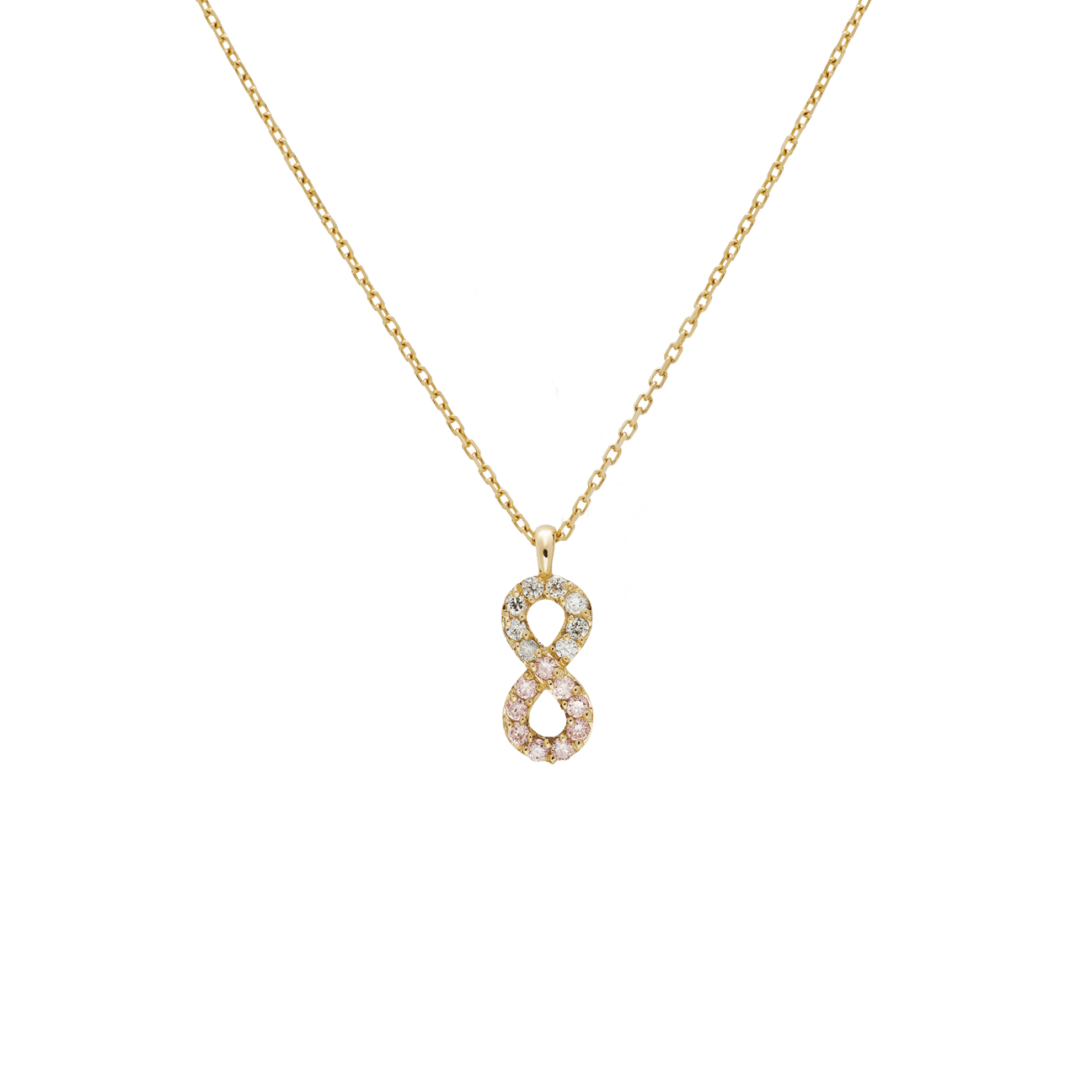 Infinity pink LGD necklace - Infinity pink LGD necklace -  The Future Rocks -    1