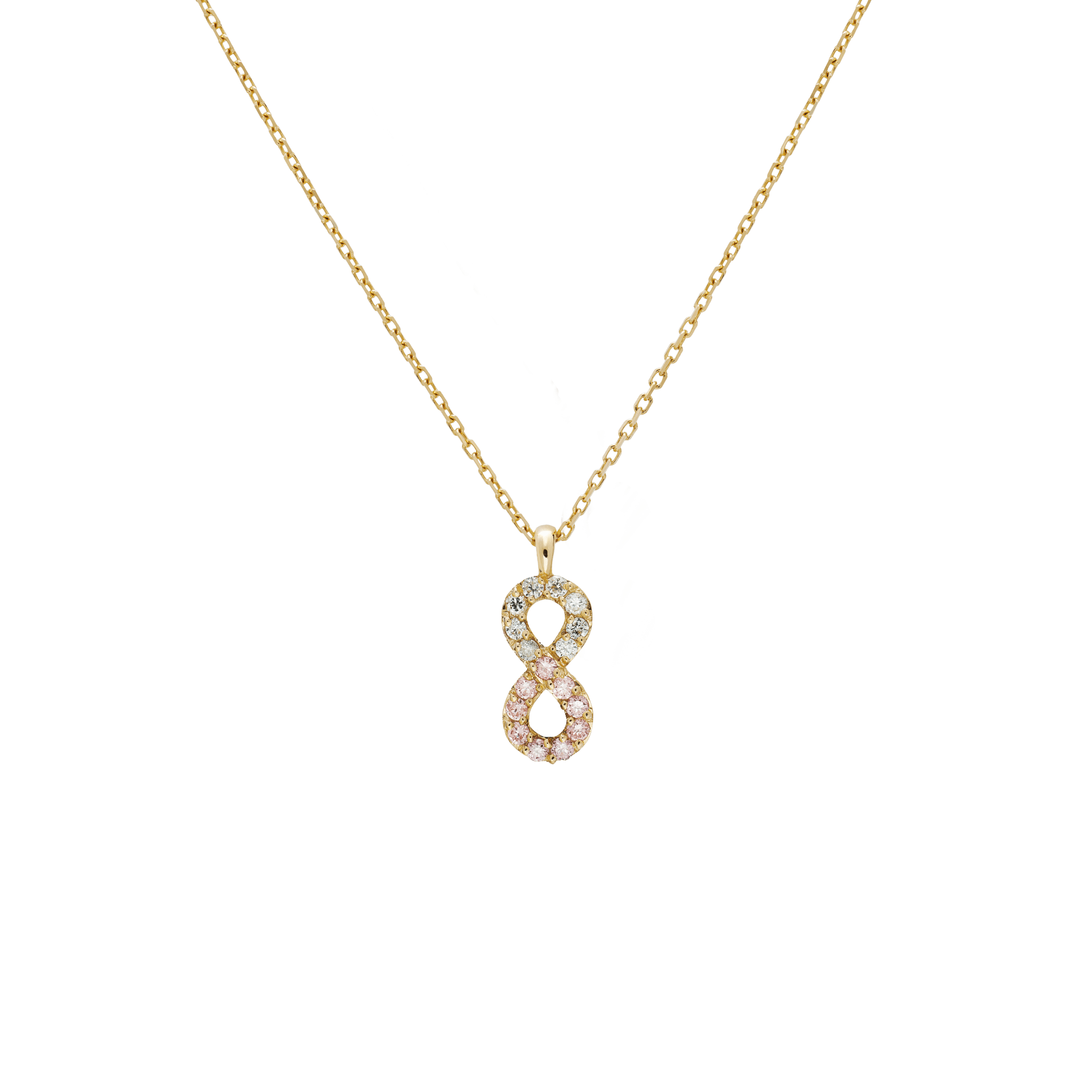 Infinity pink LGD necklace - Infinity pink LGD necklace -  The Future Rocks -    1