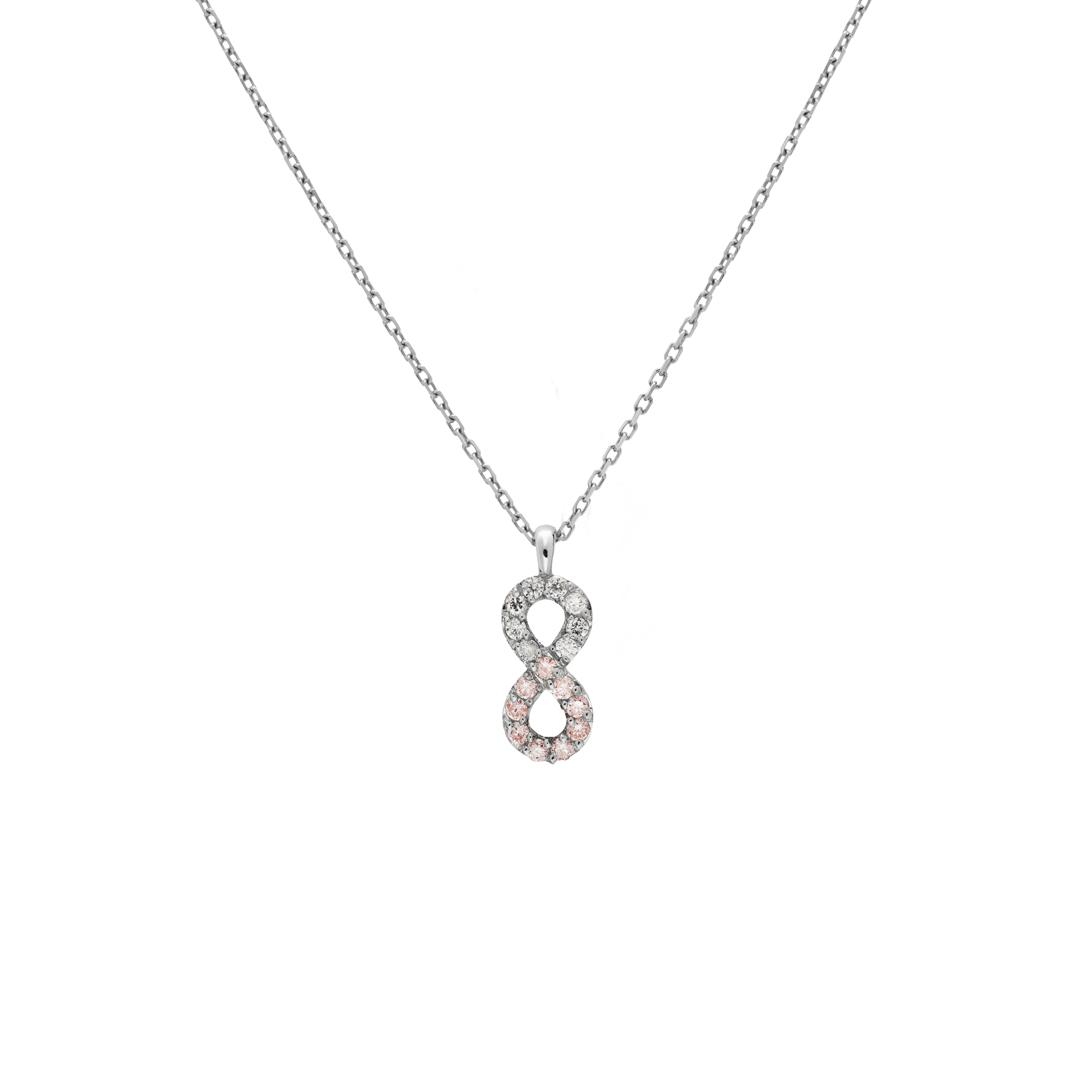 Infinity pink LGD necklace - Infinity pink LGD necklace -  The Future Rocks -    3