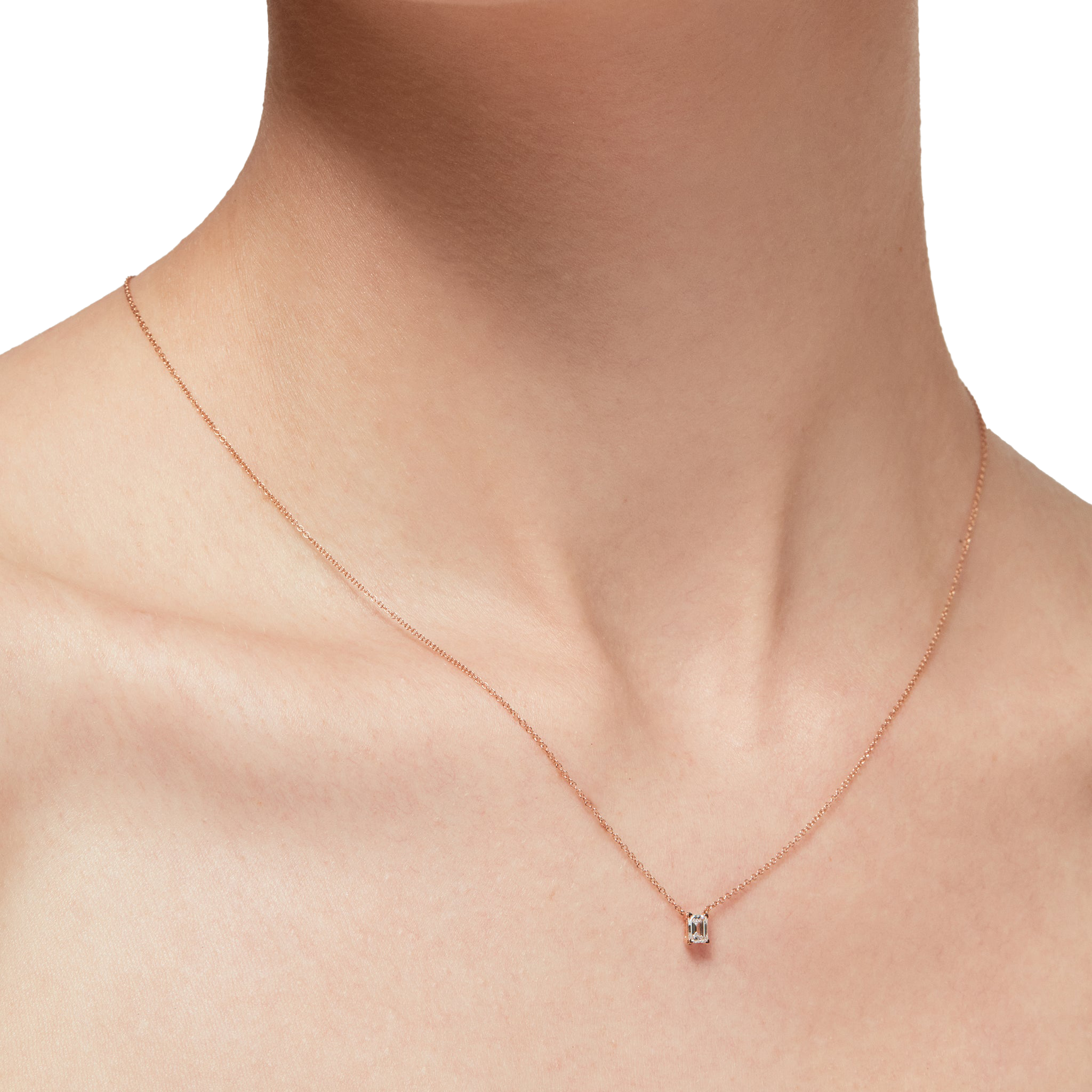 Jupiter solitaire necklace 0.2ct - Jupiter solitaire necklace 0.2ct -  The Future Rocks -    2