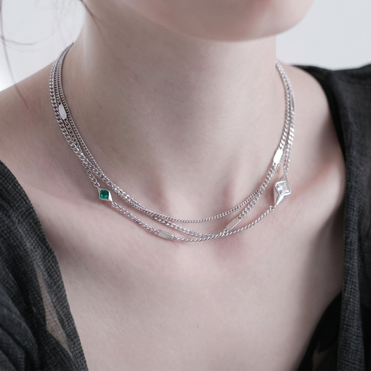 Nova wrapped chain necklace - Nova wrapped chain necklace - The Future Rocks - 2