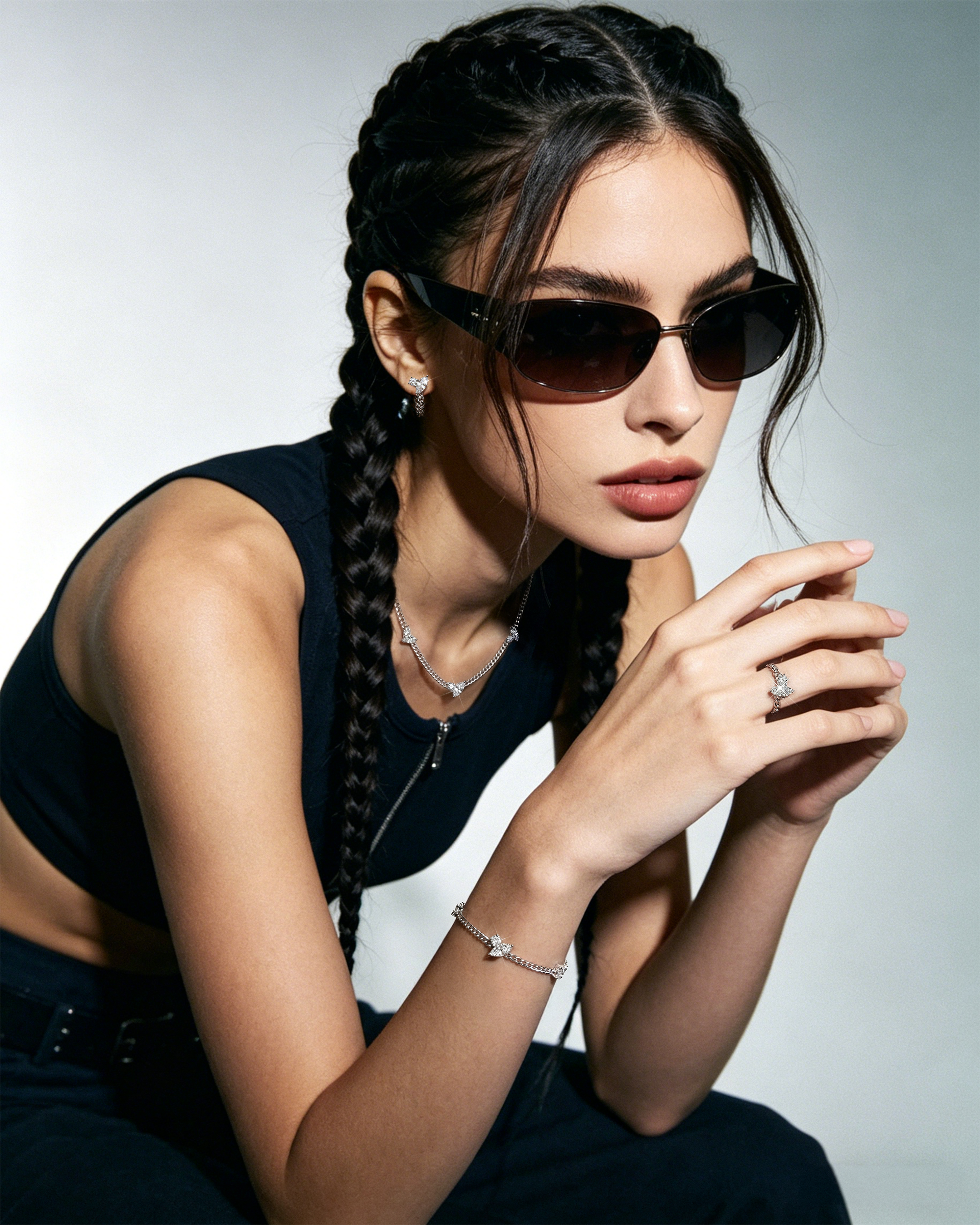 Clara curb-link ring - Clara curb-link ring - The Future Rocks - 3