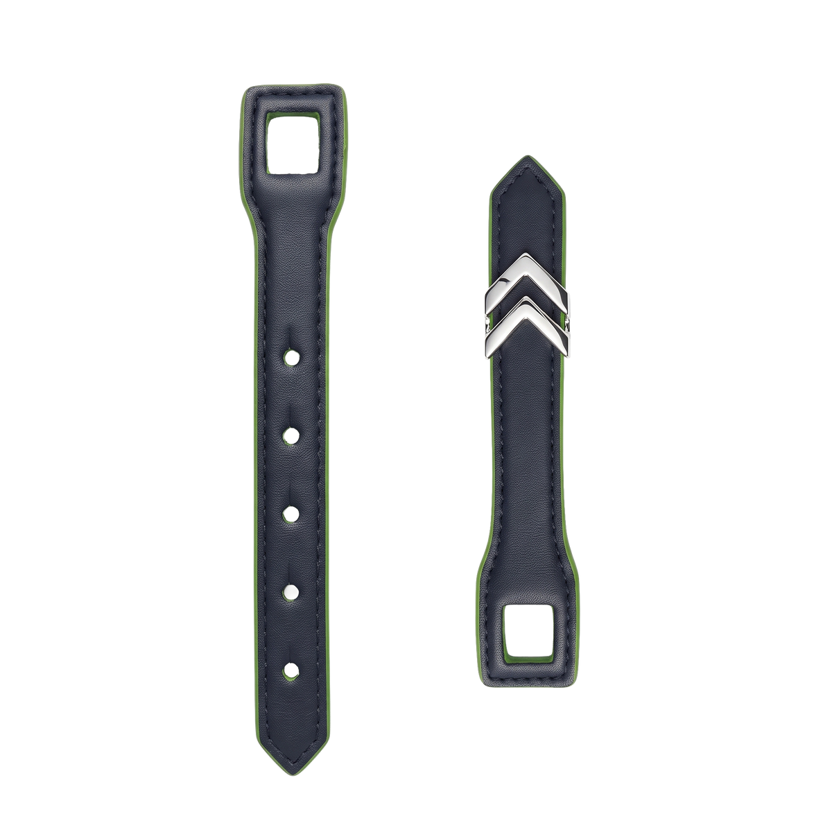 Nova vegan leather pet collar front - Nova vegan leather pet collar front - The Future Rocks - 1