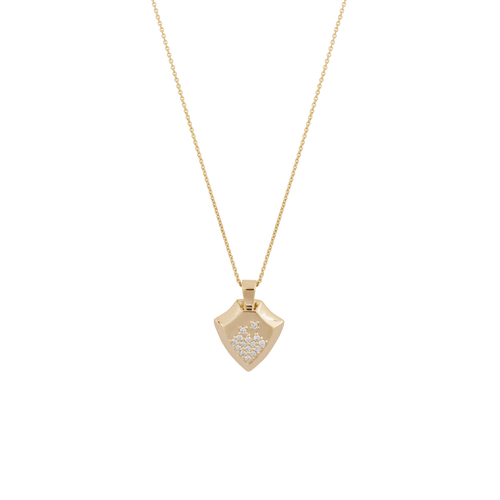 Shield necklace - Shield necklace -  The Future Rocks -    1