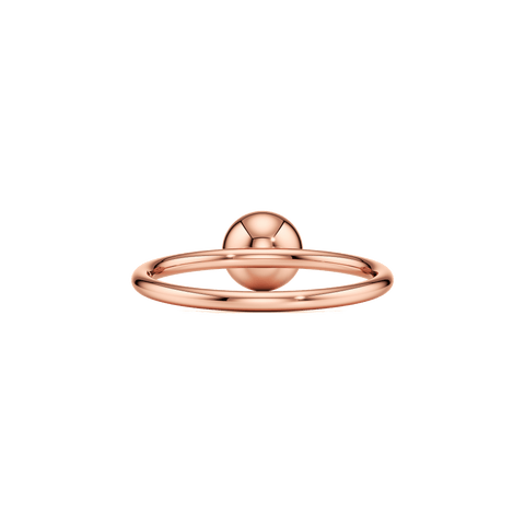 Bubble solitaire ring - 18k recycled gold lab-grown solitaire diamond rings - The Future Rocks