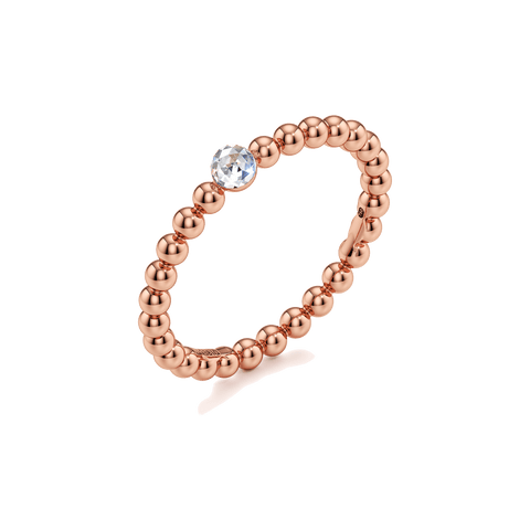 Bubble ring - 18k recycled gold lab-grown diamond rings - The Future Rocks