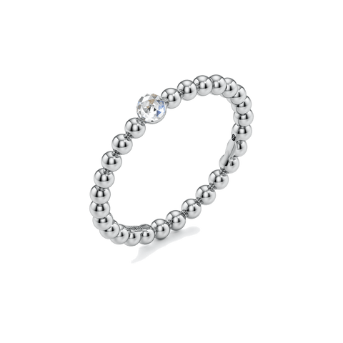Bubble ring - 18k recycled gold lab-grown diamond rings - The Future Rocks