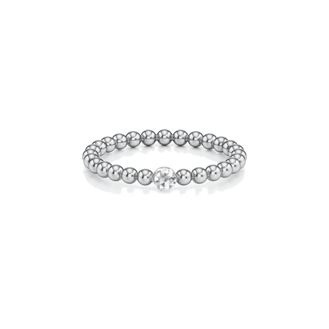 Bubble ring - 18k recycled gold lab-grown diamond rings - The Future Rocks