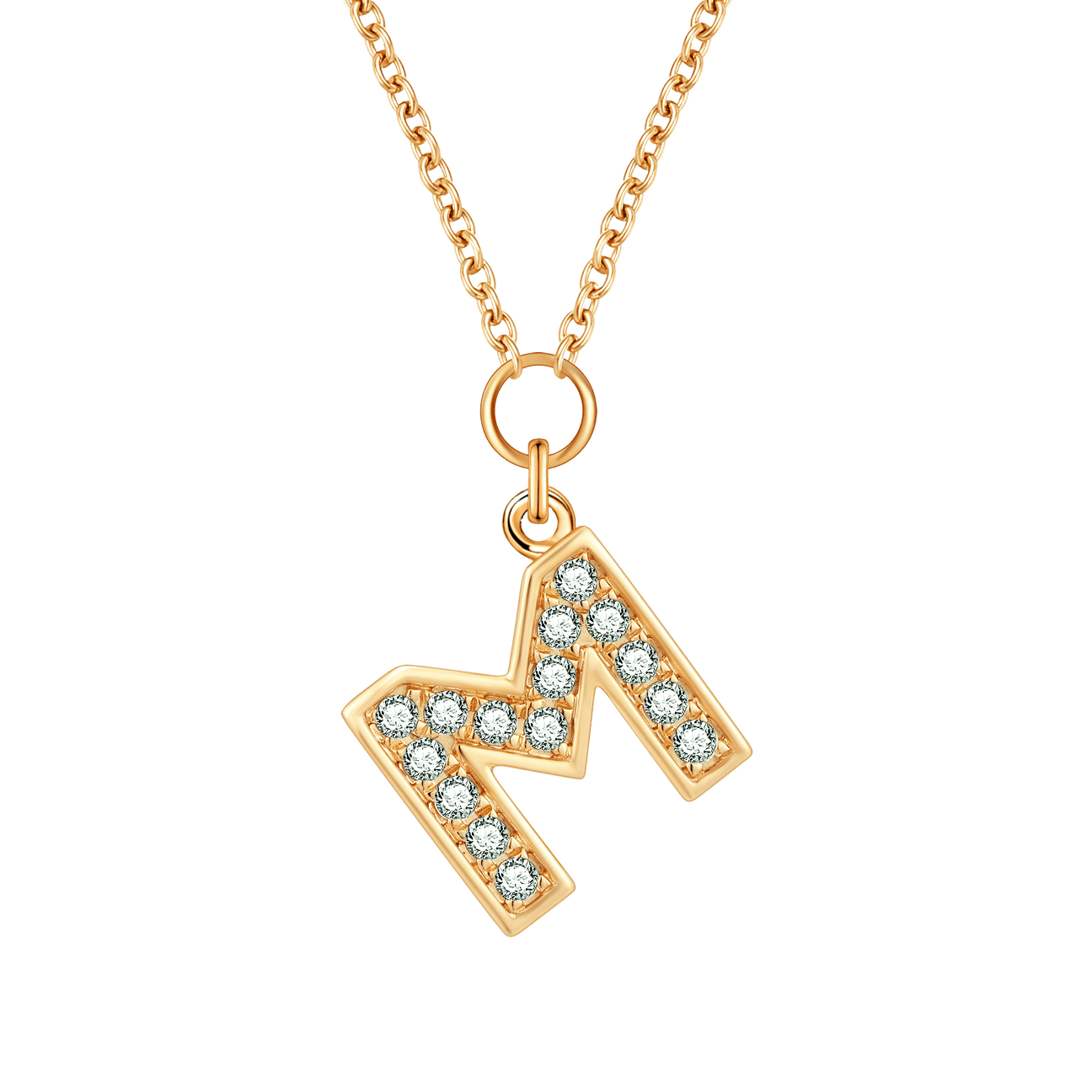 Alphabet LGD pendant necklace - The Future Rocks