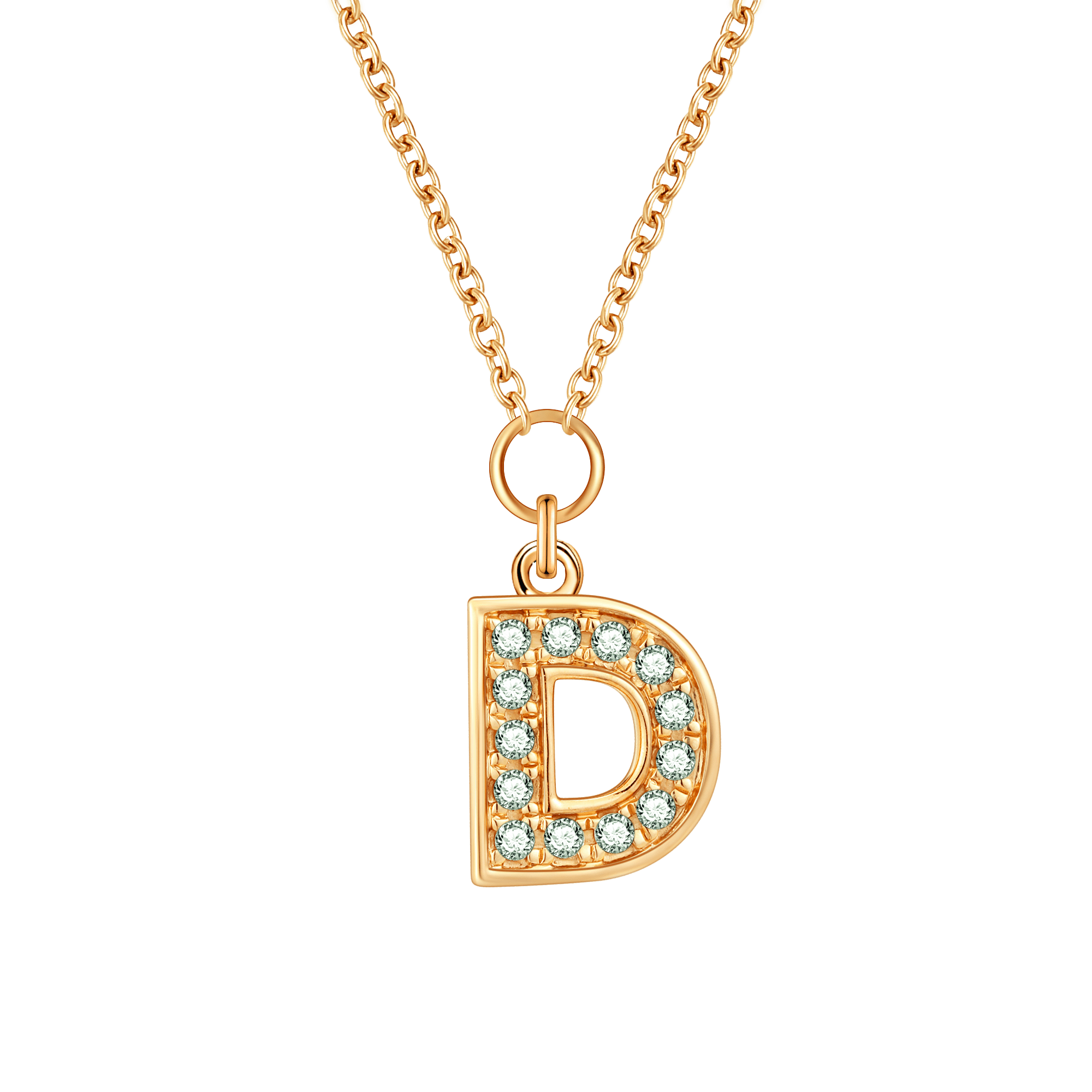 Alphabet LGD pendant necklace - The Future Rocks