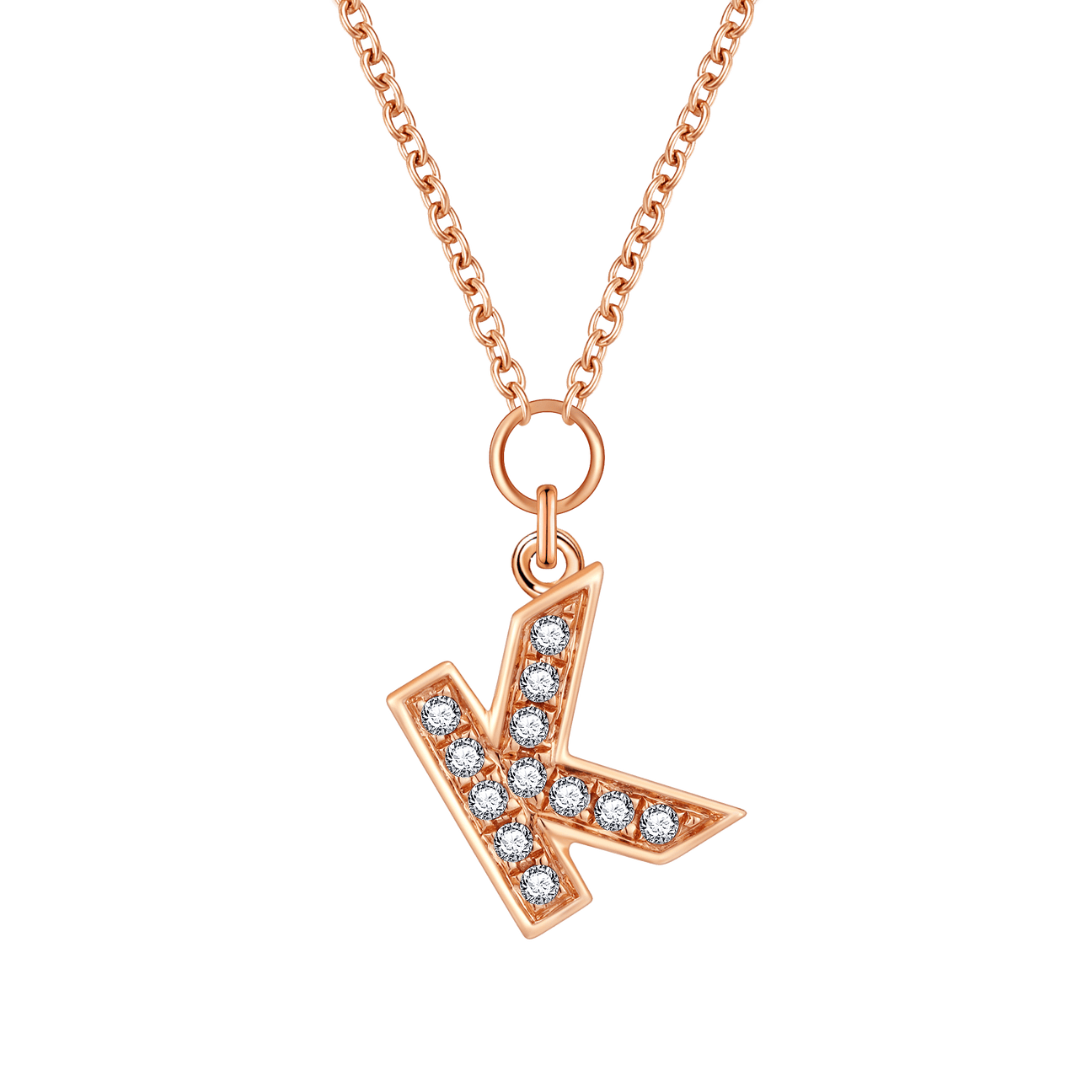 Alphabet LGD pendant necklace - Alphabet LGD pendant necklace -  The Future Rocks -    13