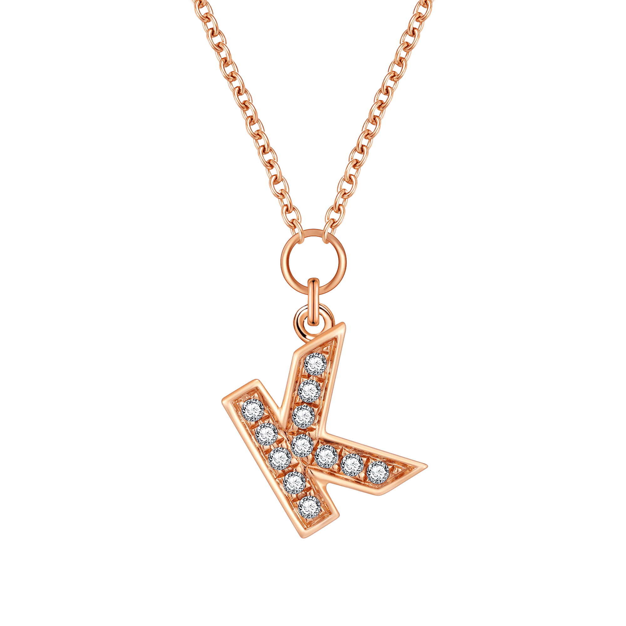 Alphabet LGD pendant necklace - Alphabet LGD pendant necklace -  The Future Rocks -    13