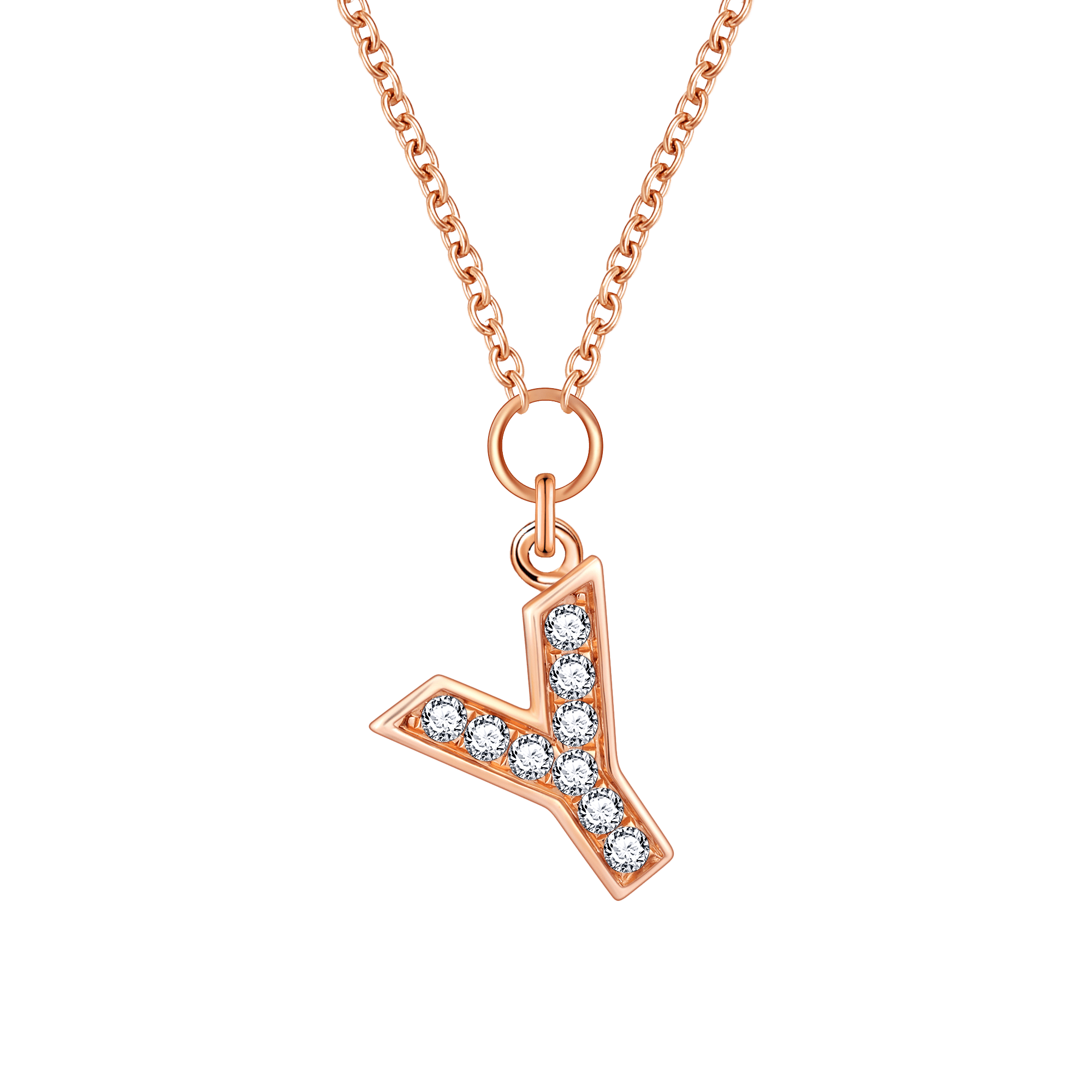 Alphabet LGD pendant necklace - Alphabet LGD pendant necklace -  The Future Rocks -    27