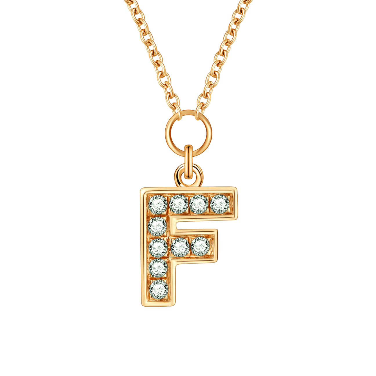 Alphabet LGD pendant necklace - The Future Rocks