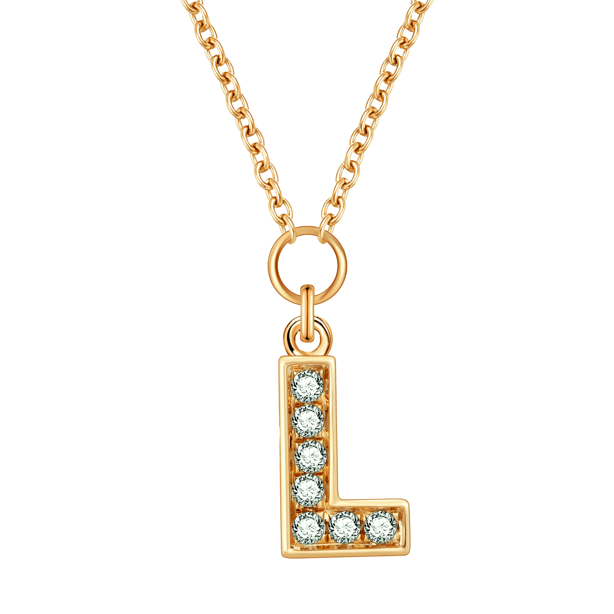 Alphabet LGD pendant necklace - The Future Rocks
