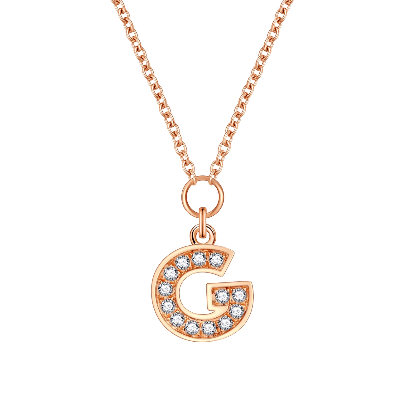 Alphabet LGD pendant necklace - Alphabet LGD pendant necklace -  The Future Rocks -    9