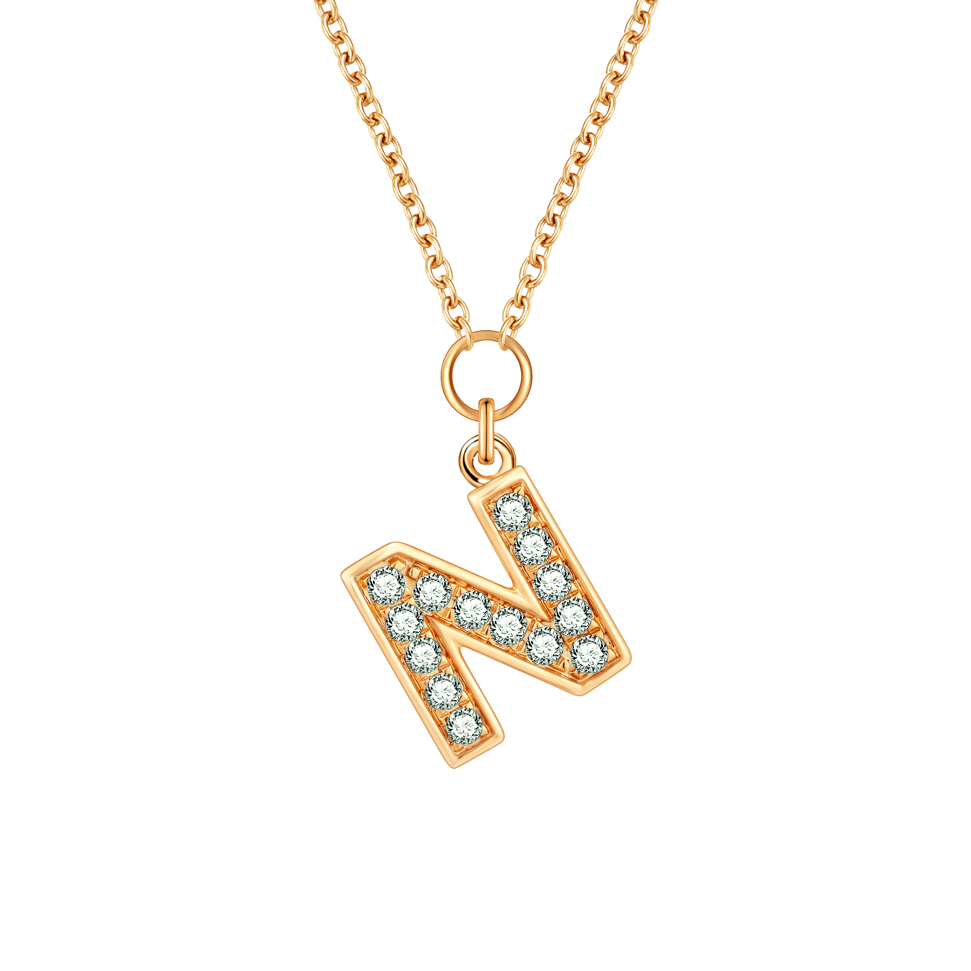Alphabet LGD pendant necklace - The Future Rocks