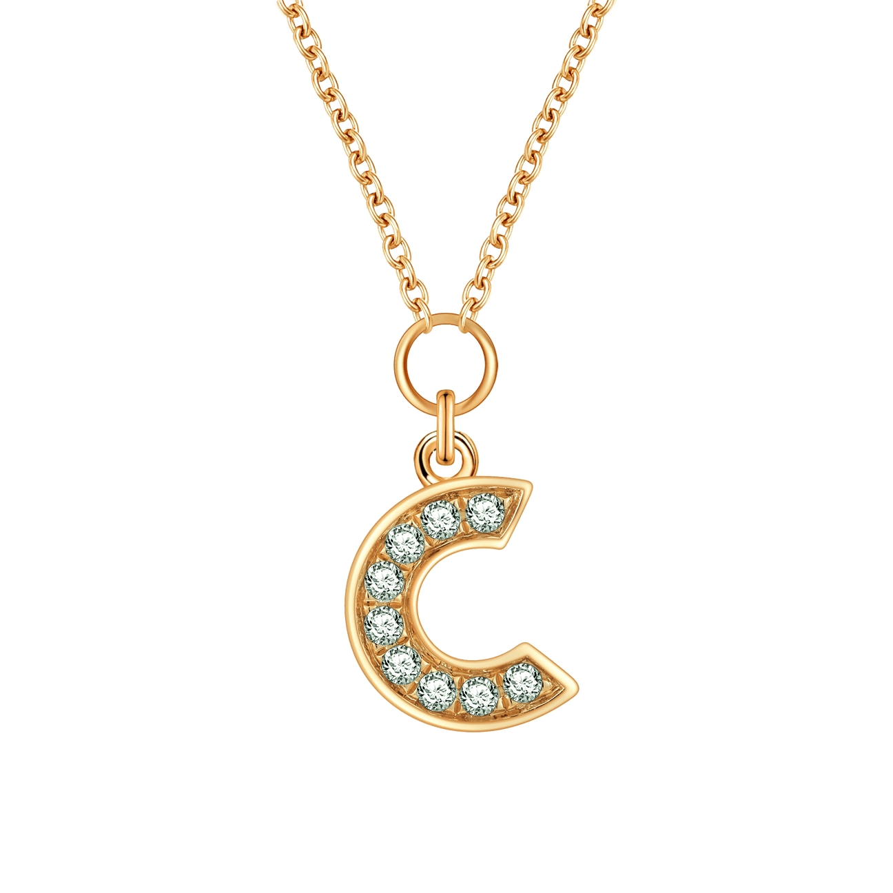 Alphabet LGD pendant necklace - The Future Rocks