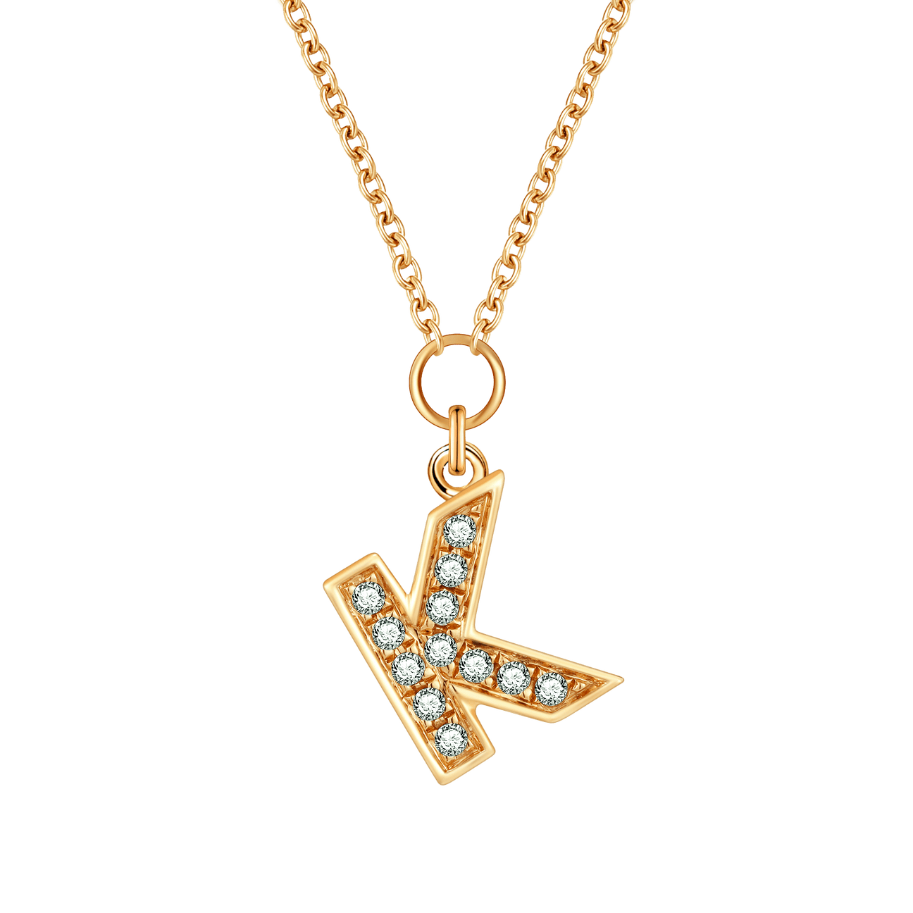 Alphabet LGD pendant necklace - The Future Rocks