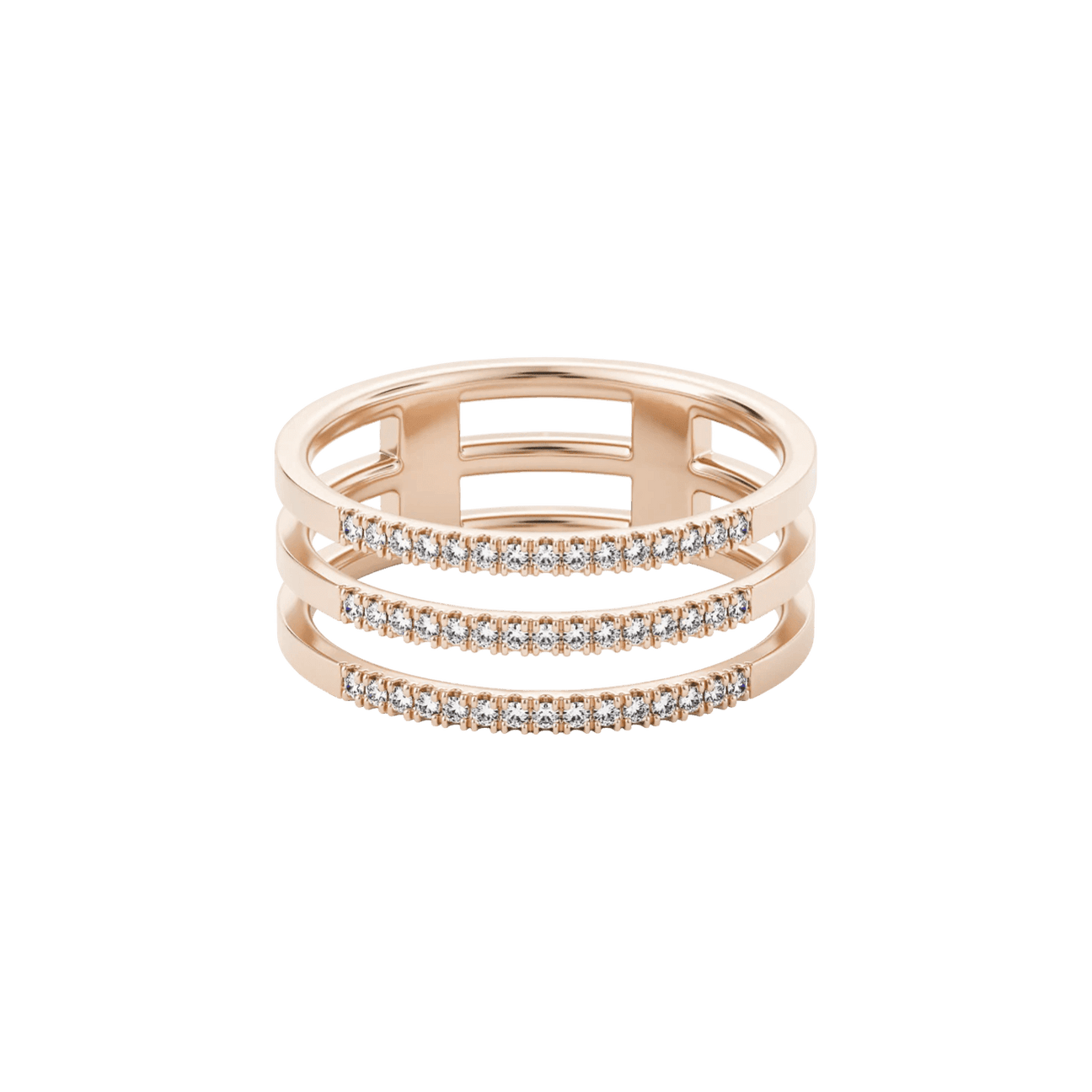 Apoidea pavé ring - Apoidea pavé ring -  The Future Rocks -    5