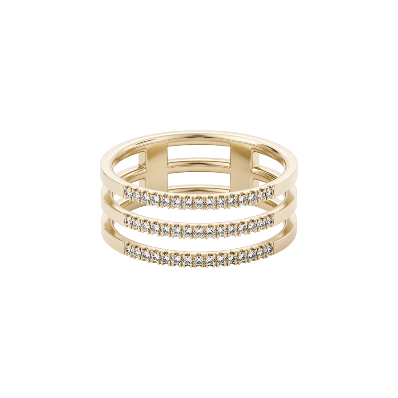 Apoidea pavé ring - Apoidea pavé ring -  The Future Rocks -    1