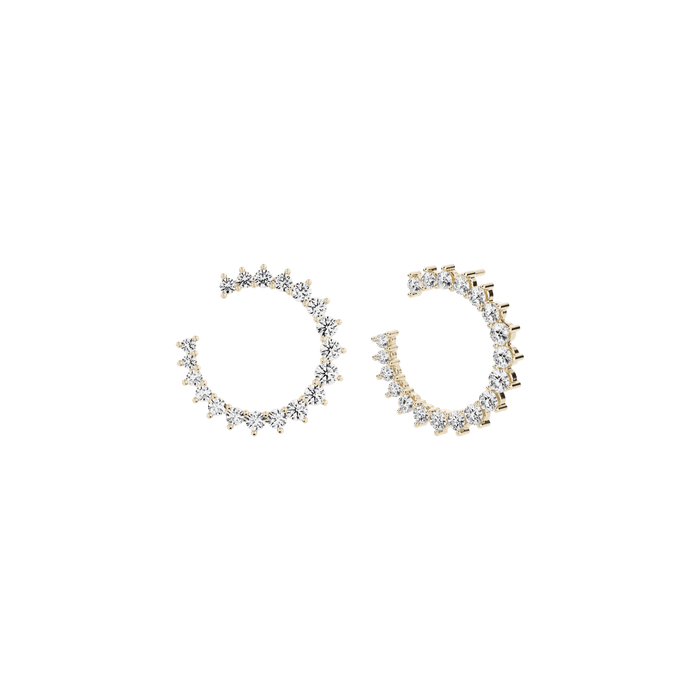 Aurora hoop earrings - Aurora hoop earrings -  The Future Rocks -    1