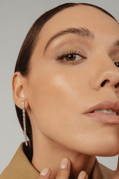 Cascade pear earrings - The Future Rocks