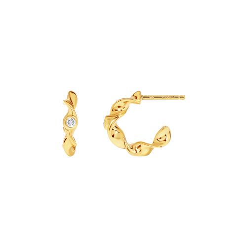 Ceiba open hoop earrings - Ceiba open hoop earrings -  The Future Rocks -    1