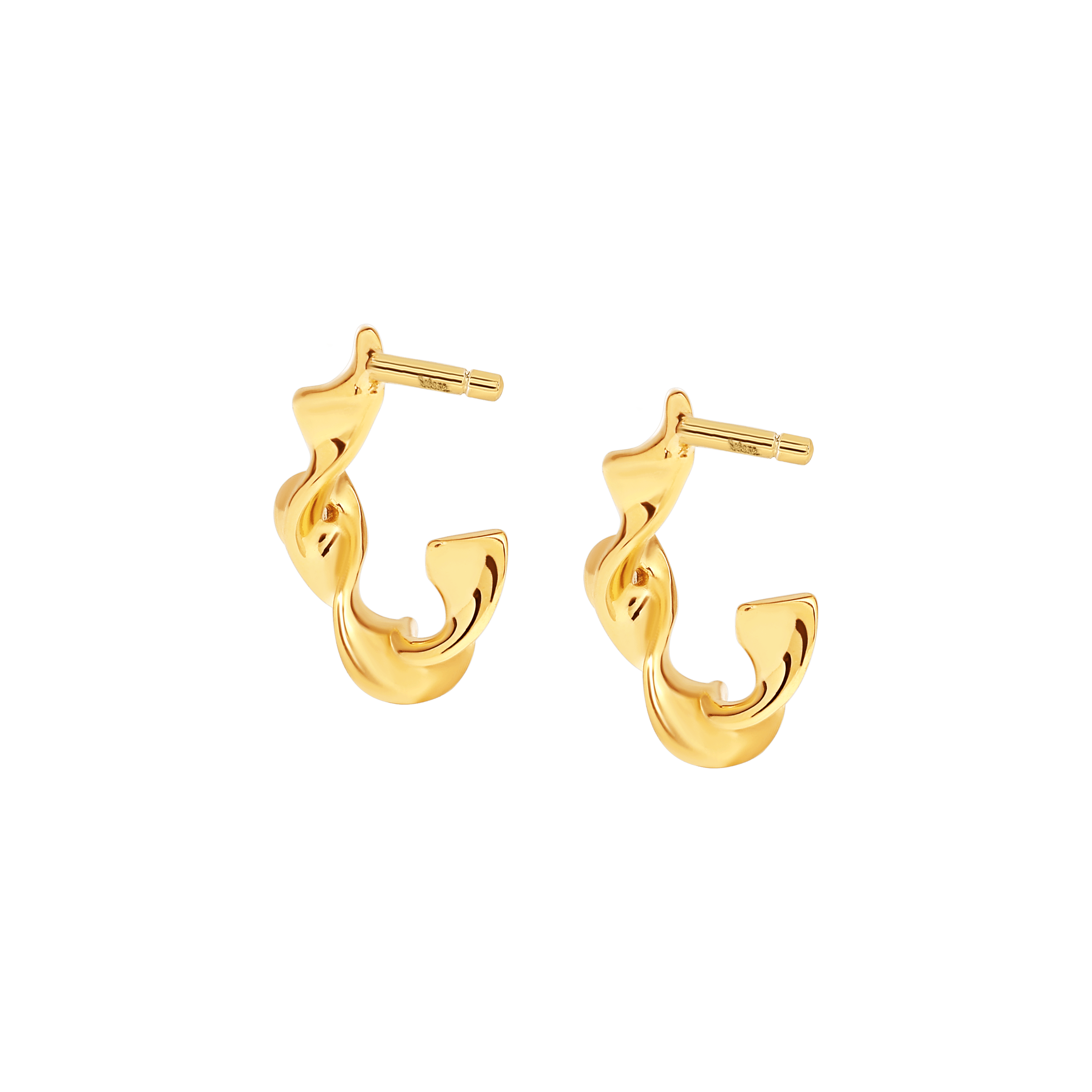 Ceiba open hoop earrings - Ceiba open hoop earrings -  The Future Rocks -    3