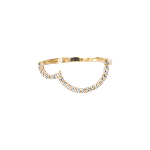 Double half circle ring - The Future Rocks