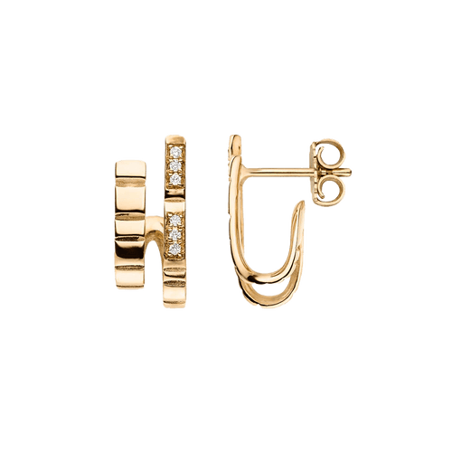 Double loveline earring - Double loveline earring -  The Future Rocks -    1