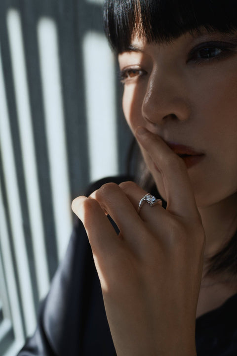 Embrace solitaire engagement ring - The Future Rocks