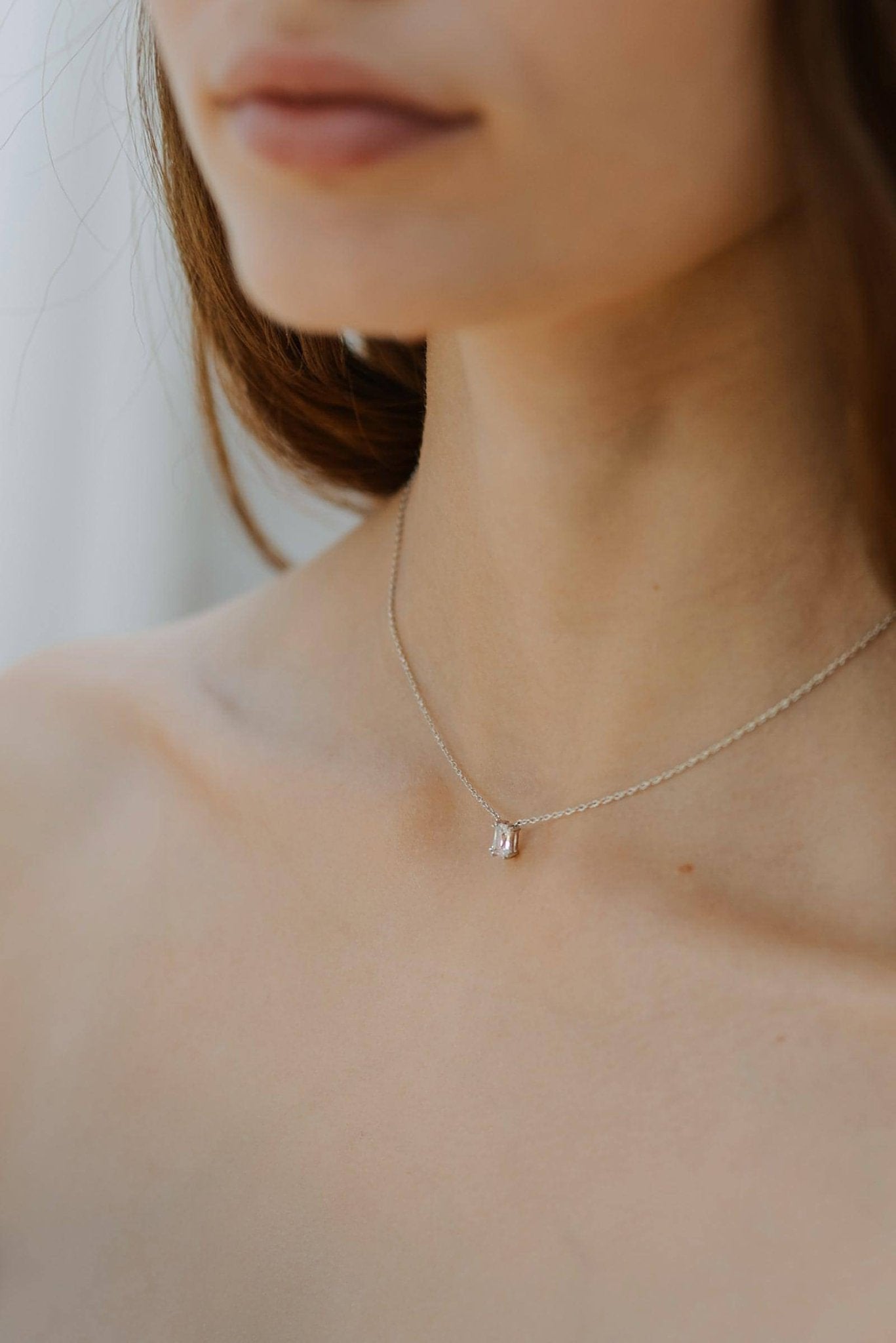 Empress solitaire necklace - Empress solitaire necklace - The Future Rocks - 2