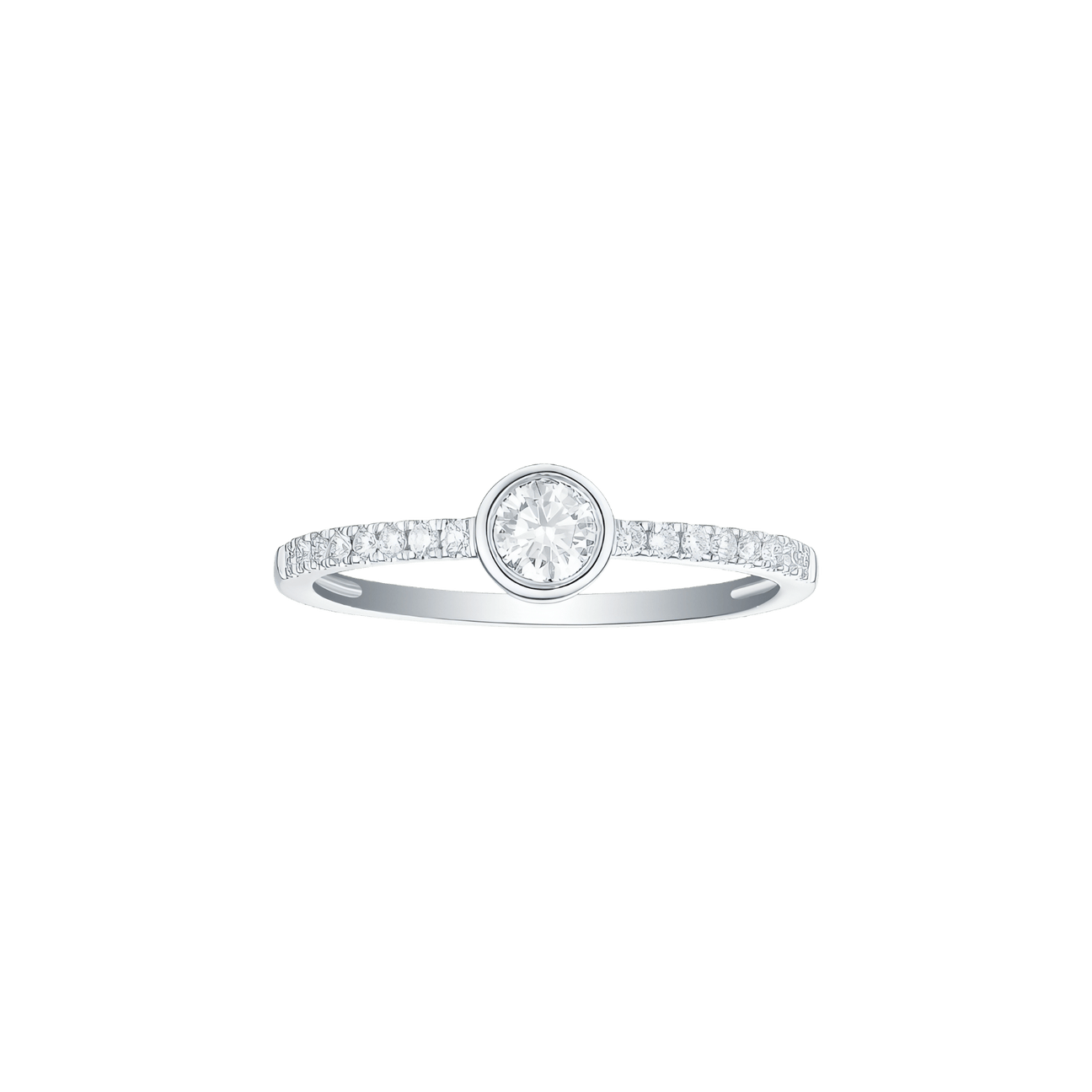 Essentials solitaire ring - Essentials solitaire ring -  The Future Rocks -    1