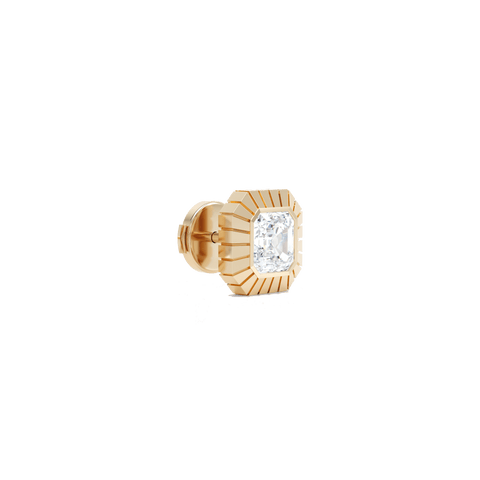 Eternity Asscher Studs - The Future Rocks
