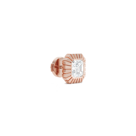 Eternity Asscher Studs - The Future Rocks