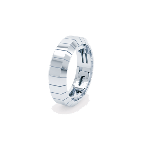 Eternity Engraved Gold Ring - The Future Rocks