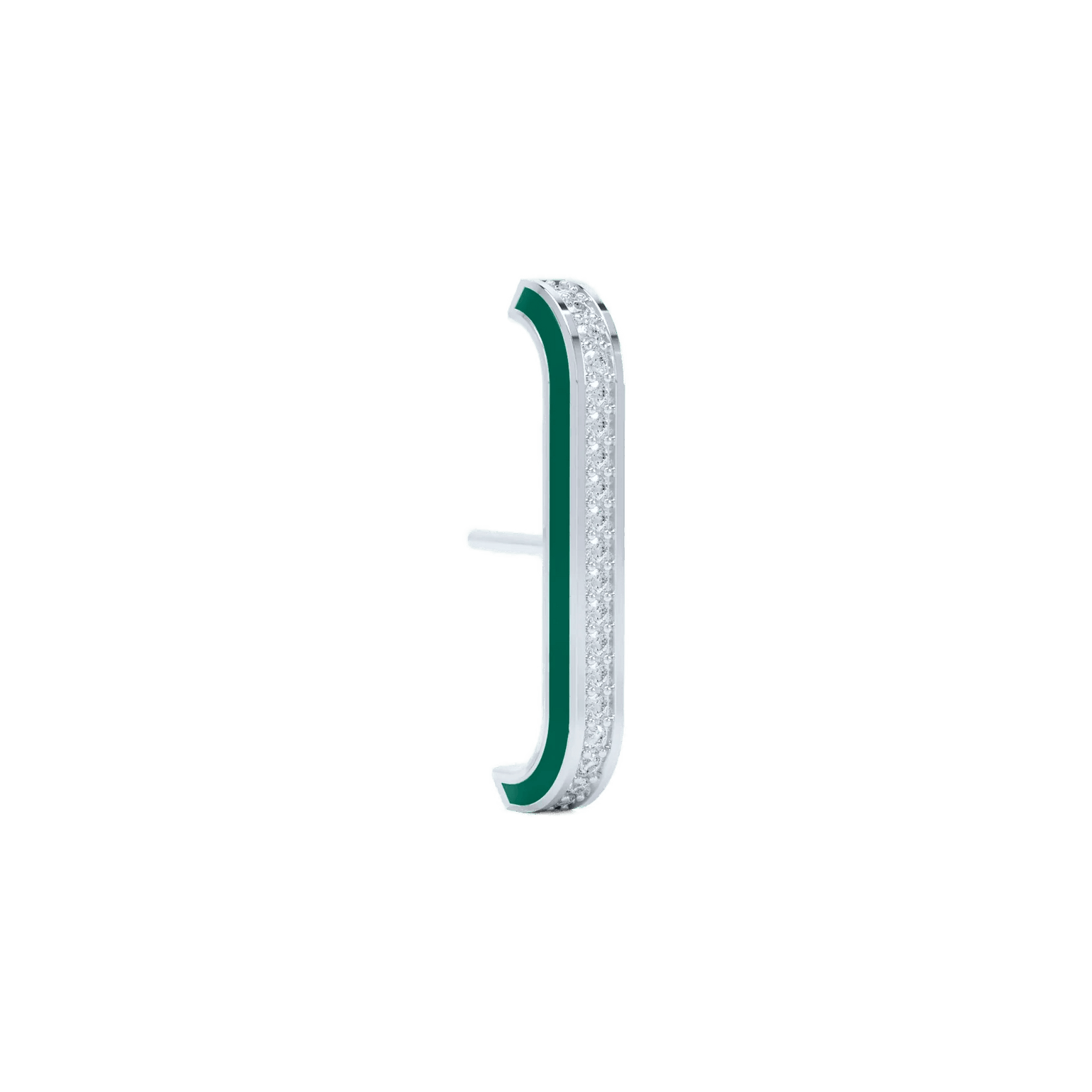 Eternity green enamel ear cuffs - Eternity green enamel ear cuffs -  The Future Rocks -    5