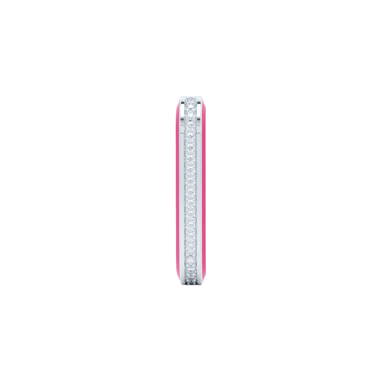 Eternity pink enamel ear cuffs - Eternity pink enamel ear cuffs -  The Future Rocks -    6