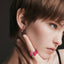  Eternity pink enamel ear cuffs - Eternity Pink Enamel Ear Cuffs -  The Future Rocks  -    2 